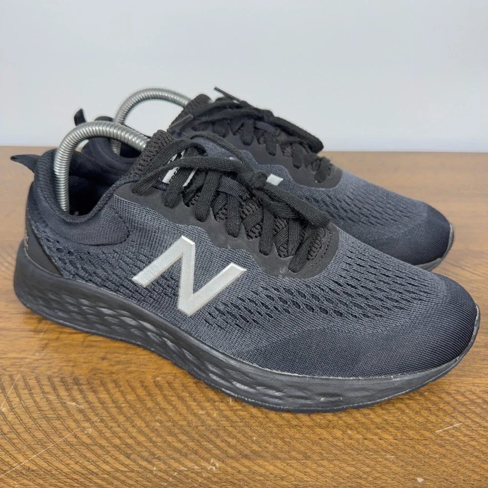 New Balance Shoes Womens 10 Black Fresh Foam Arishi v3 Wide Running Sneakers Gym